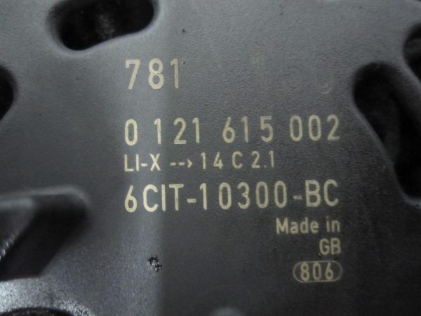 TRANSIT 2.2 TDCI alternator 150A 6C1T-10300-BC - obrazek 5
