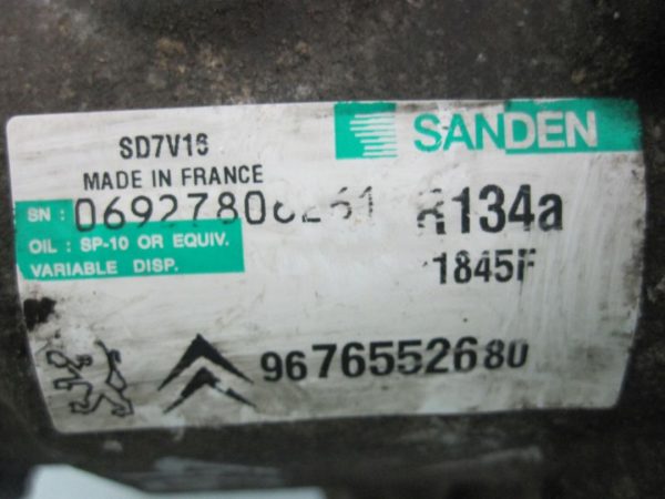 TRANSIT 2.4 TDCI 11r 115KM sprężarka klimatyzacji 9676552680 - obrazek 7