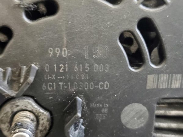 TRANSIT 2.4 TDCI JXFA 115KM 10r alternator 0121615003 6C1T-10300-CD - obrazek 7