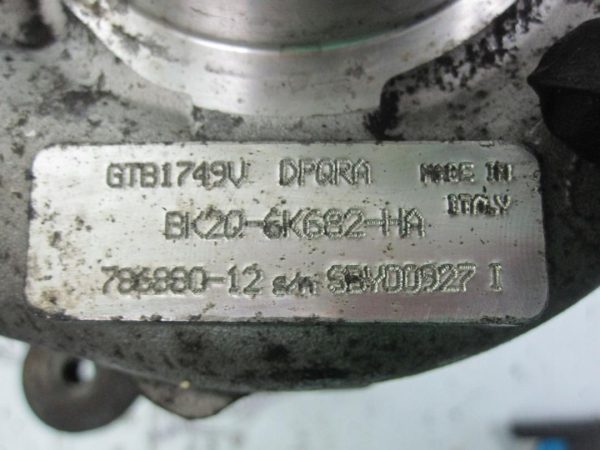 TRANSIT CUSTOM 2.2 TDCI EURO5 DRFF 100KM 16r turbosprężarka BK2Q-6K682-HA - obrazek 5