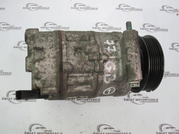 VW AUDI 2.0 TDI BRE 140KM 08R. Sprężarka klimatyzacji 4F0260805T 6SEU14C - obrazek 3