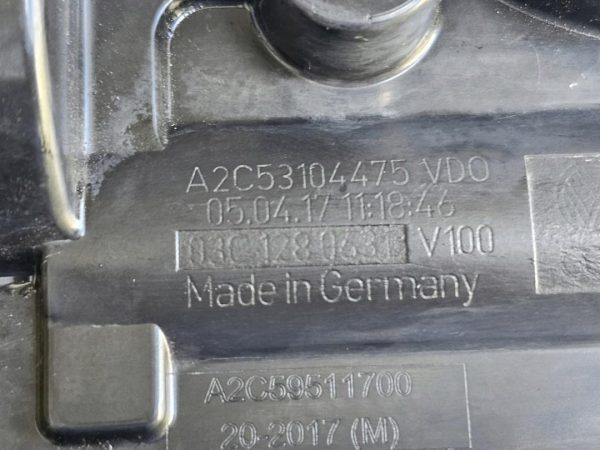 VW AUDI SEAT SKODA 1.4 TSI CAV 140KM 12r przepustnicy 03C128063B - obrazek 7