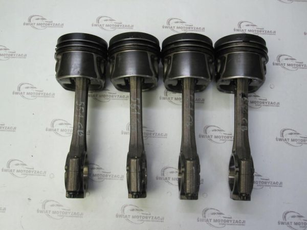 VW AUDI SEAT SKODA 1.6 TDI 13R CAY 105KM 145TYS. 03LA TŁOK KORBOWÓD - obrazek 9