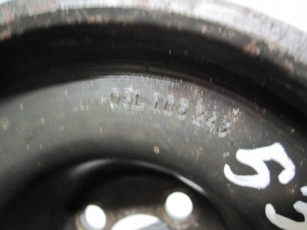VW CRAFTER 2.0 TDI 109KM 15r. CKT 03L105243 KOŁO PASOWE WAŁU - obrazek 3
