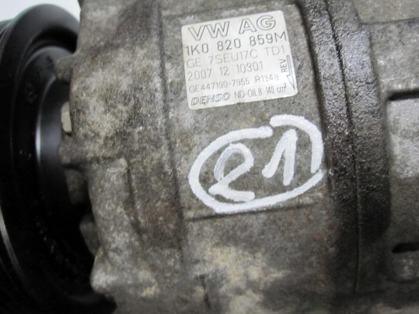VW EOS 2.0 B 08R. 150KM BVY 1K0820859M 447190-7955 Sprężarka klimatyzacji - obrazek 9