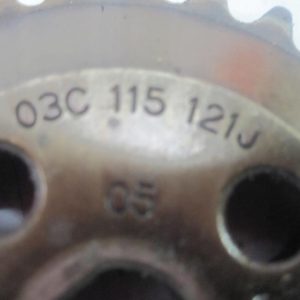 VW GOLF 1.4 TSI BMY 140KM 07r koło pompy oleju 03C115121J