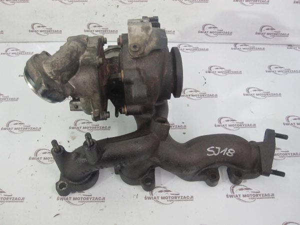 VW PASSAT 2.0 TDI 09r turbosprężarka 03L253056A 03G971858AA 53031015128 - obrazek 3