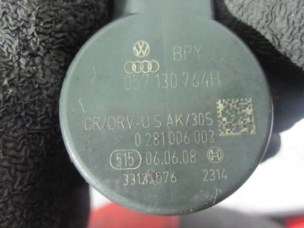 VW PASSAT AUDI SEAT SKODA 2.0 TDI 09r listwa wtryskowa 03L089C - obrazek 4