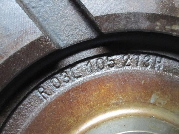 VW SCIROCCO A4 1.4 TSI CAV 11R R03L105273H KOŁO DWUMASOWE - obrazek 4