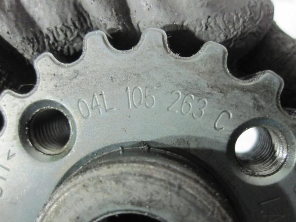 VW SKODA OCTAVIA AUDI 2.0 TDI CRL 150KM 17r koło zębate wału 04L105263C - obrazek 3