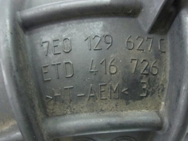 VW T5 LIFT T6 2.0 TDI 11r rura przewód powietrza 7E0129627C 7E0129615D - obrazek 3