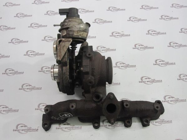 VW T5 LIFT T6 2.0 TDI 11r turbosprężarka z kolektorem 03L253016 792290-2 - obrazek 10