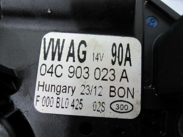 VW UP 1.0 MPI 60KM CHYA 12r alternator 04C903023A - obrazek 6